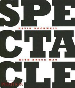 Black and White book cover with text SPECTACLE