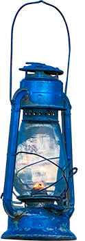 one of the lanterns used to illuminate Black Rock City